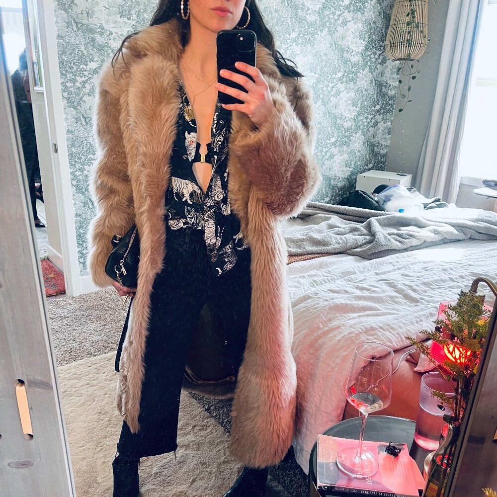 New UGG Sheep Shearling Coat- originally $2,295